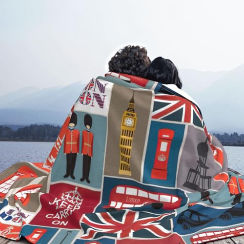 Couverture flanelle Angleterre chaude contre le froid du salon - 7
