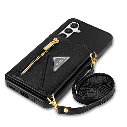 GUVAGI für Samsung Galaxy A55 5G Hülle mit Band Handykette...