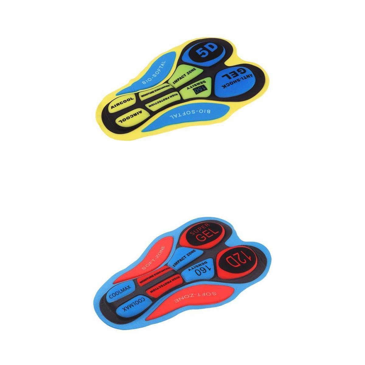 CALANDIS 2PCS Cycling Pads Sports Bicycle Shorts Pants Riding Base Cushion Underwear | Shorts-picture-49