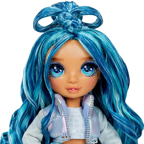 Muñeca Rainbow High Winter Wonderland Azul miniatura 5