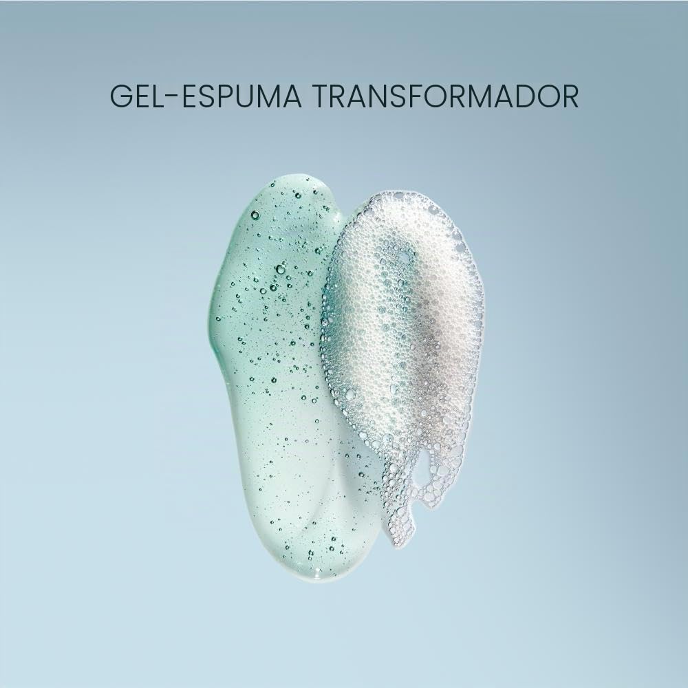 ELEMIS Pro-Collagen Energising Marine Cleanser & Cleaning Mousse, Clínicamente Probado – Gel Limpiador Facial, Desmaquillante Facial para Piel Grasa y Cream Limpiador para Piel Sensible