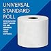 Scott Professional Standard Roll Toilet Paper, Bulk (04460), 2-Ply, Elevated Design, White, Individually Wrapped (80 Rolls of 550 Sheets, 44,000 Sheet Total)