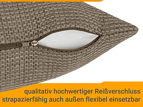 Housse coussin 30x50 npluseins pour rénover un canapé usé - 6