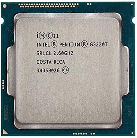 SURYAASYS Pentium® Processor G3220T 3M Cache, 2.60 GHz, Socket LGA1150. (4th Generation Processor) (Supports H81 Motherboard)
