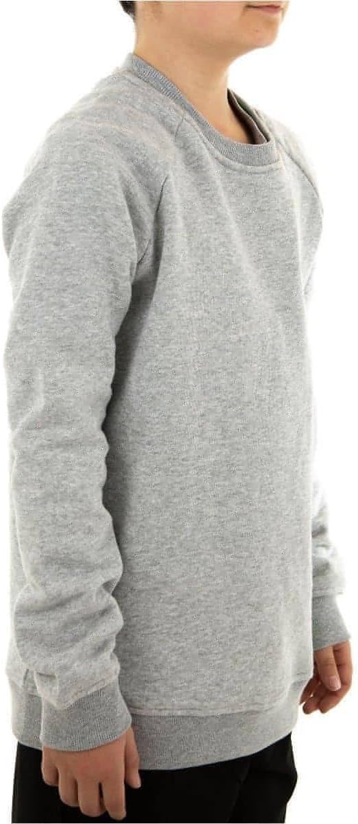 More Mile Boys Fleece Sweatshirt - Grey-13-14 Years