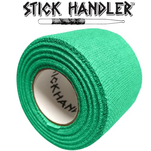 Cinta Adhesiva Profesional para Baquetas STICK HANDLER (Verde Oscuro, Paquete de Seis Unidades) miniatura 2