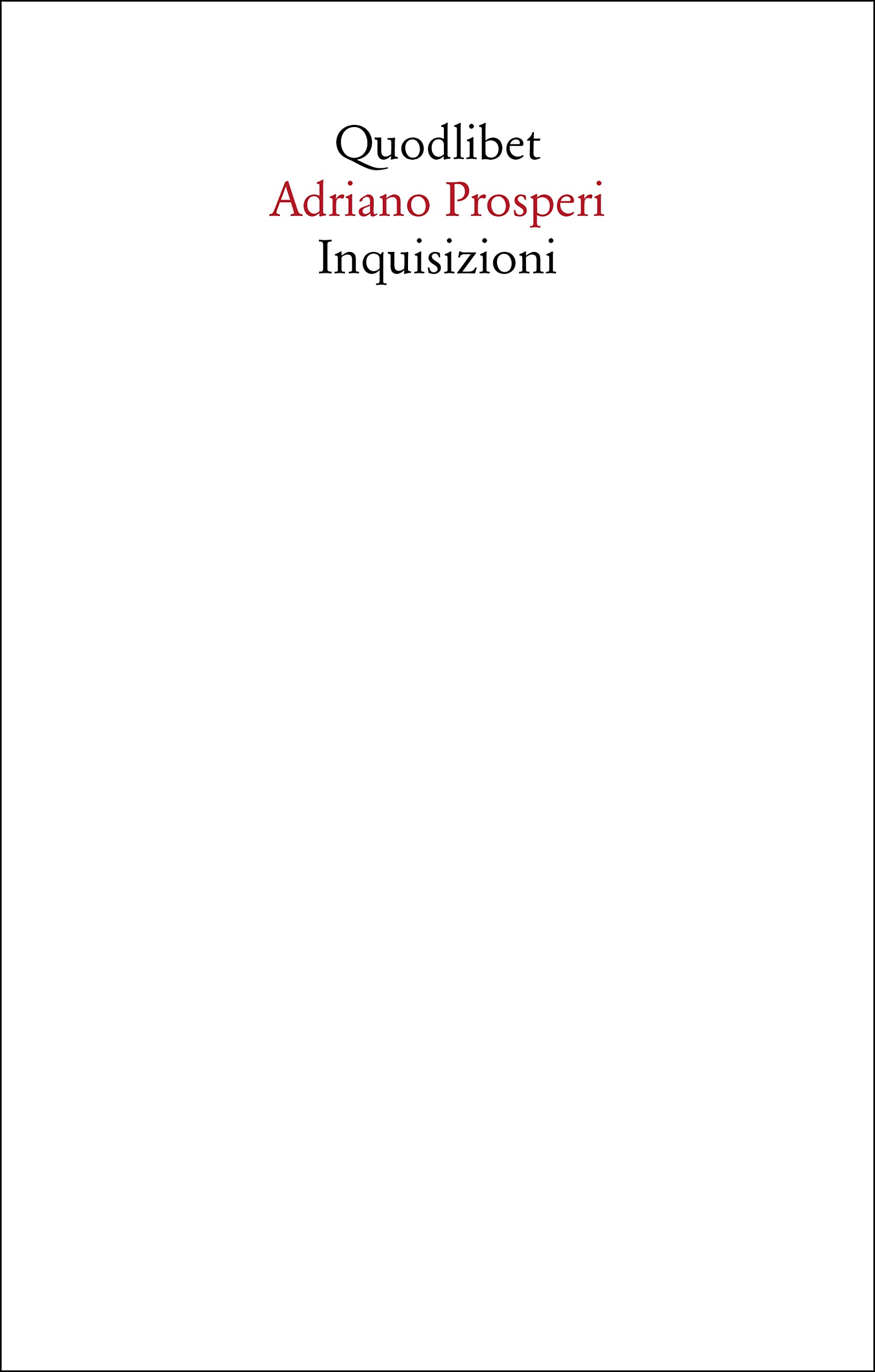 Inquisizioni