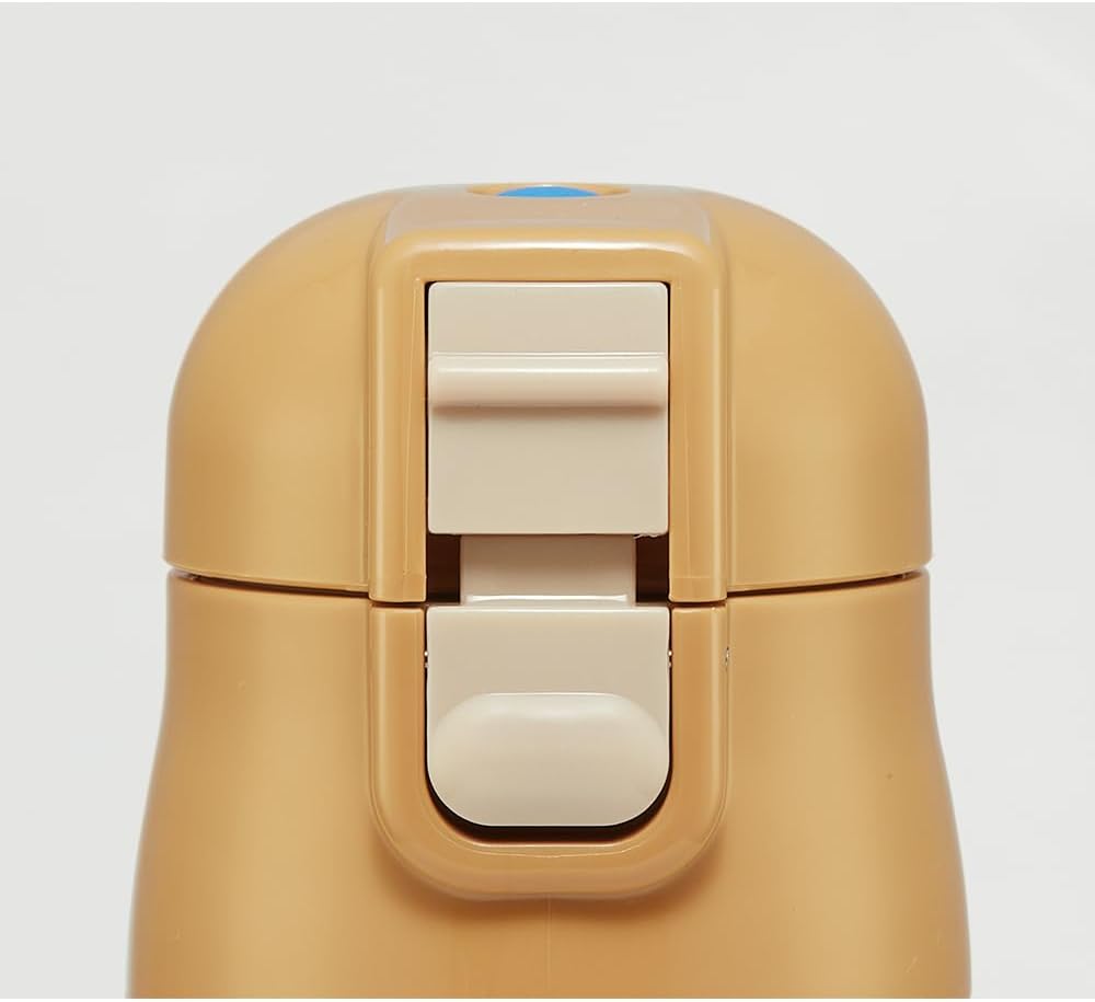 Skater SDC4-A Children's Stainless Steel Water Bottle, Direct Drinking 16.5 fl oz (470 ml), My Neighbor Totoro Cat Bass, Sanrio, Children's Friendly, Lightweight Type, Cold Insulated, Sports Bottle,