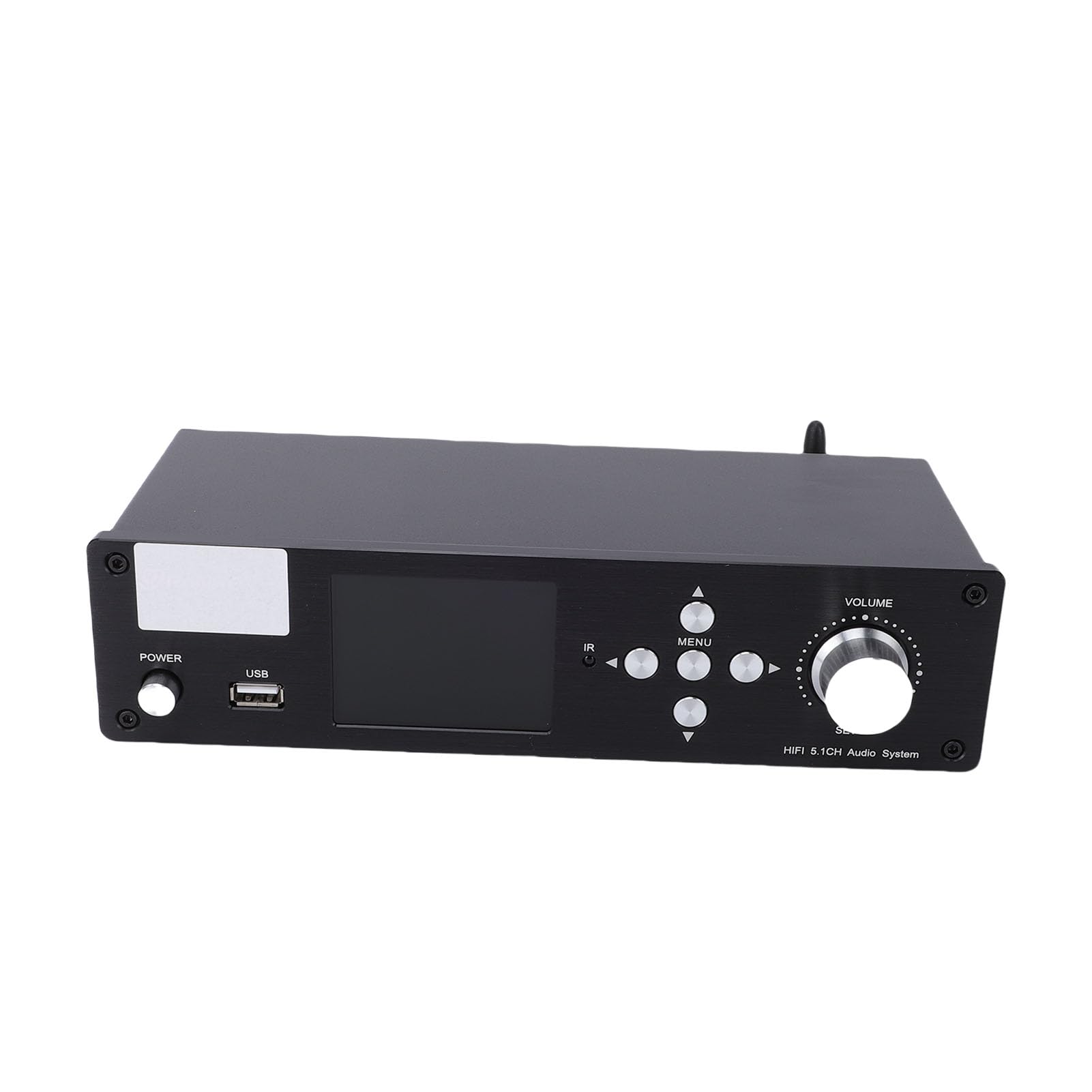 XUMIUZIY 5.1 Surround Sound Decoder Konverter, 4K HDMI ARC Optisches Koaxial USB Digital Analog Sound Decoder System 192 kHz 32 Bit, mit BT 5.0 Empfänger Ausgangsmodi (EU-Stecker)