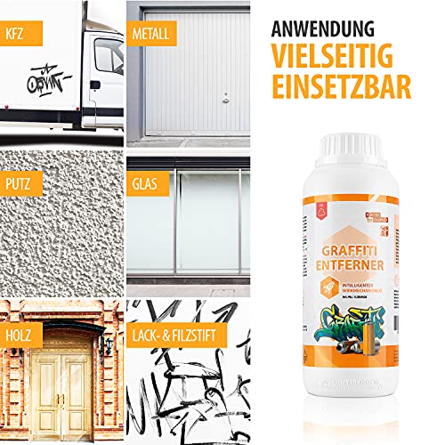 Graffiti-Entferner Furthchemie Gel für vertikale Oberflächen