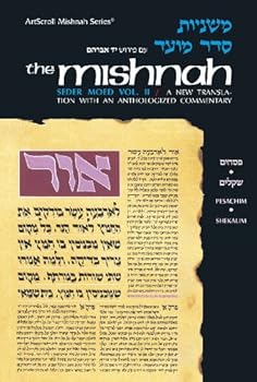 Hardcover Seder Moed: Pesachim, Shekalim (Artscroll Mishnah Series) Book