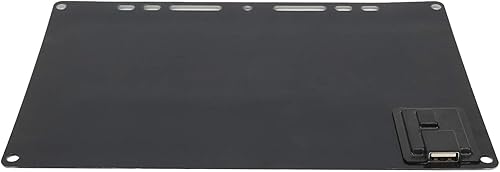 225 X 145 X 0.059 in8.9 X 5.7 X 0.1in Panel Solar, 6V 10W 1700mAh Cargador Solar USB Monocristalino Portátil Cargador Solar Ip65 Cargador de Batería