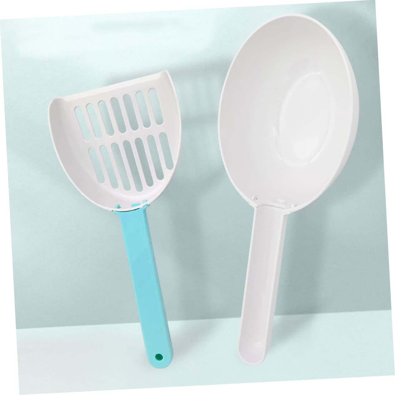 5 palas para arena de gatos, pala para excrementos de gatos, soporte para pala para arena, pala para limpiar arena, pala para excrementos de gatitos, pala para arena con soporte, pala para arena con