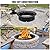 Fire Pit Ring Liner, 36 Inch Outer/30 inch Round Fire Pit Insert Liner, Rings Outside Wood Burning DIY Campfire Ring Above Ground or In-Ground for Outdoor