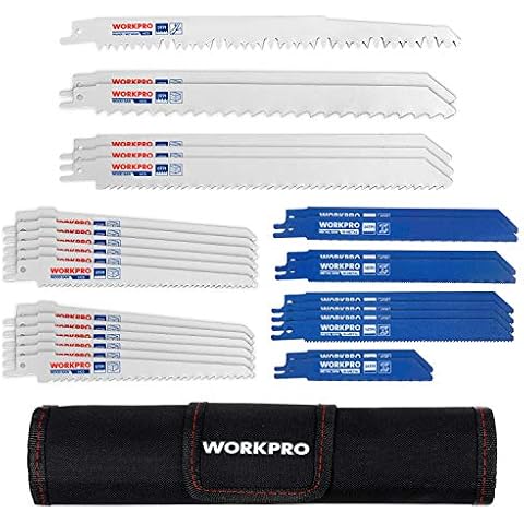 WORKPRO 32-Piece Reciprocating Saw Blade Set Cover