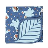 Copper Pearl Three-Layer Baby Blanket: Soft Quilts for Boys & Girls | Breathable Cozy Toddler & Newborn Blanket | Premium Polyester/Rayon 46x46 | Cookie Monster