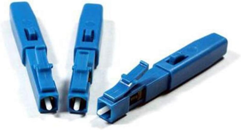 Fiber Optic Converter Adapter 10PCSLC UPC Single-Mode Fiber Quick Connector LC Embedded FTTH Fiber Quick Connector Converter