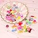 Honbay 30PCS Slime Charms, Assorted Flatback Resin Slime Beads for Scrapbooking, Hair Clip, DIY Crafts, etc (Candy)