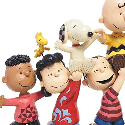 Enesco Peanuts By Jim Shore The Gang Grand Celebration Figurine, 7.5 Inch, Multicolor #TOP5