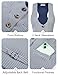 GRACE KARIN Women's Vest Top 2025, Plaid Sleeveless Suit Blazer Trendy, Button Down Dressy formal Waistcoat Jacket Fashion 2XL