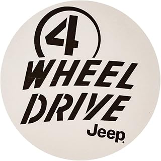 Jeep 4WD Logo Vinyl Sticker