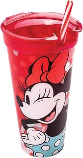 Copo Infantil 2 em 1 540ml Minnie Plasutil ref.9077