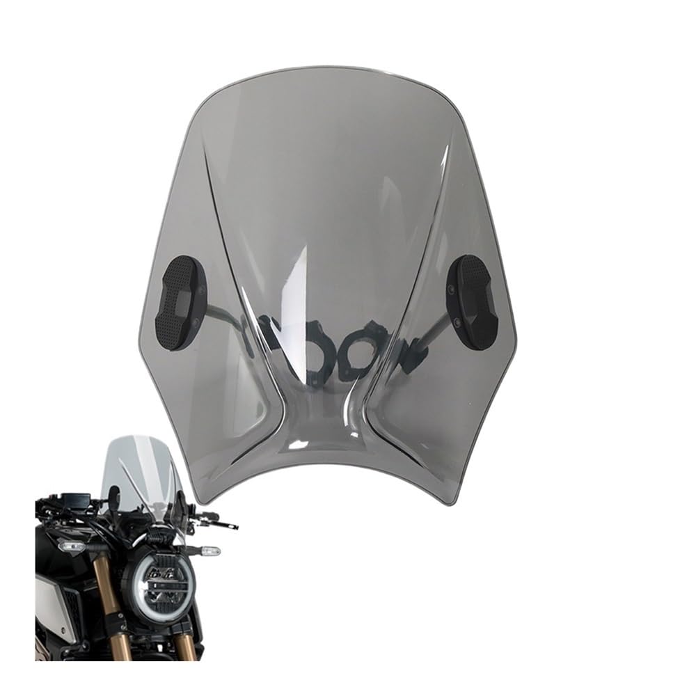 Pare-Brise déflecteur de Vent Pare-Brise De Moto À Double Bulle pour GK 125/GK 155/GK 125X GK-125 GK-125X GK-155