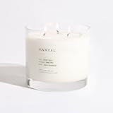Santal XL 3 Wick Candle - Luxury Scented Candle, Vegan Soy Wax, Hand Poured in The USA, 100 Hour Slow Burn Time - 27oz