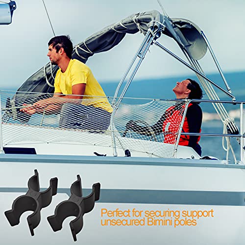 2 Pack Bimini Top Pole Clips Holder Bimini Pole Clips Bimini Top Clips