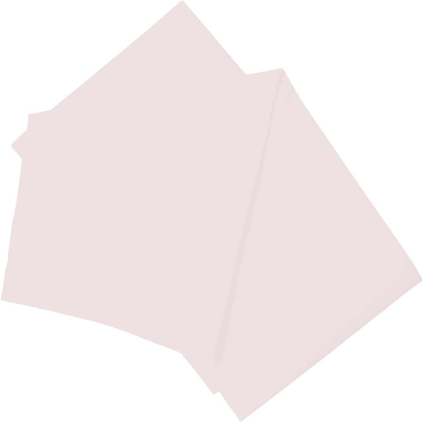 Belledorm Easycare Percale Flat Sheet (Twin) (Powder Pink)