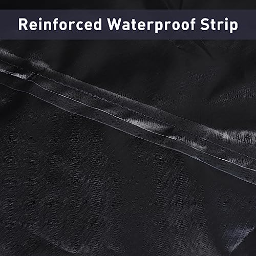 Image of SUNCREAT Hammock Cover, Water-Resistant Polyester Hammock Stand Cover for 14ft Arc Stand, Black