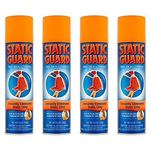 Static Guard Fabric Spray, 5.5 oz, 4 Pack Static Guard Fabric Spray, 5.5 oz, 4 Pack