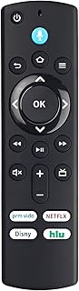 Replacement Voice Remote L5B83G with F- Stick Remote Replacement Compatible with F TVs Stick /4K/Max/Lite/Cubes etc.【Not for Insignia TVs, Toshiba TVs, Pioneer TV, AMZ TV Cube, and AMZ Omni TVs】