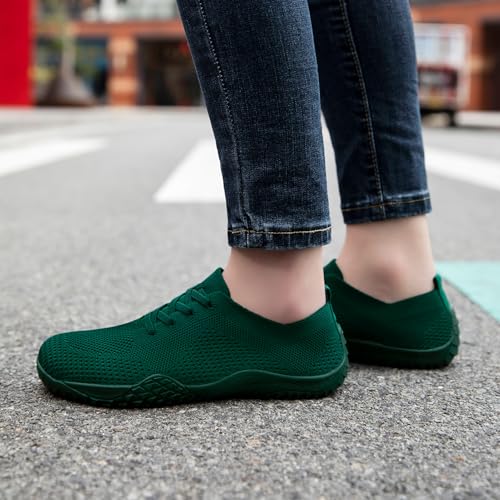 Image of Barefoot Shoes Women Tennis Gym Zero Drop Trail Minimalist Sneakers | Zero Drop 丨Minimalist丨Lightweight Material丨Breathable Mesh丨Non-Slip丨Machine Washable