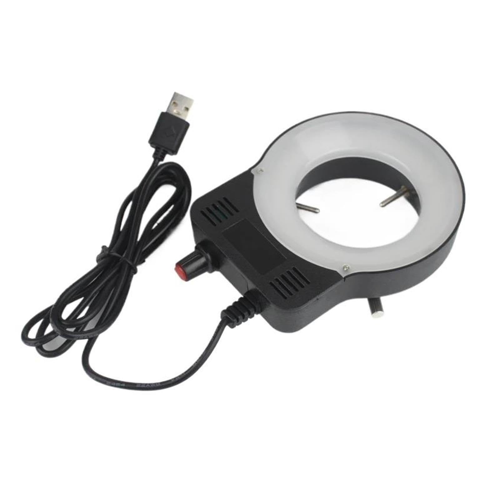 Lampada illuminatrice ad anello regolabile a LED for microscopio
