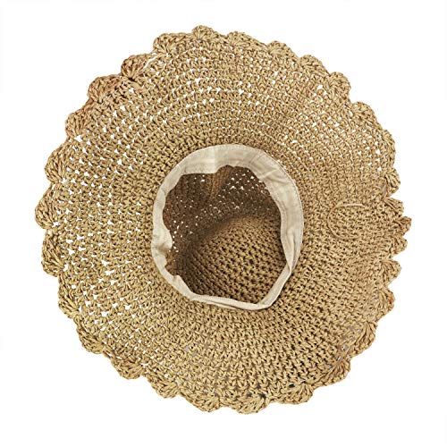 Kids Girls Boys Straw Hats Caps Sunbonnet Summer Wide Brim Floppy Beach Sun Visor Bucket Hat Boonie Buckets Hat4