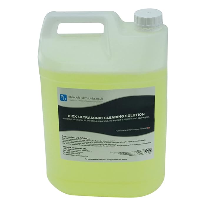 Buy 5 Litre BIOX Ultrasonic Cleaner Fluid For Breathing, Scuba