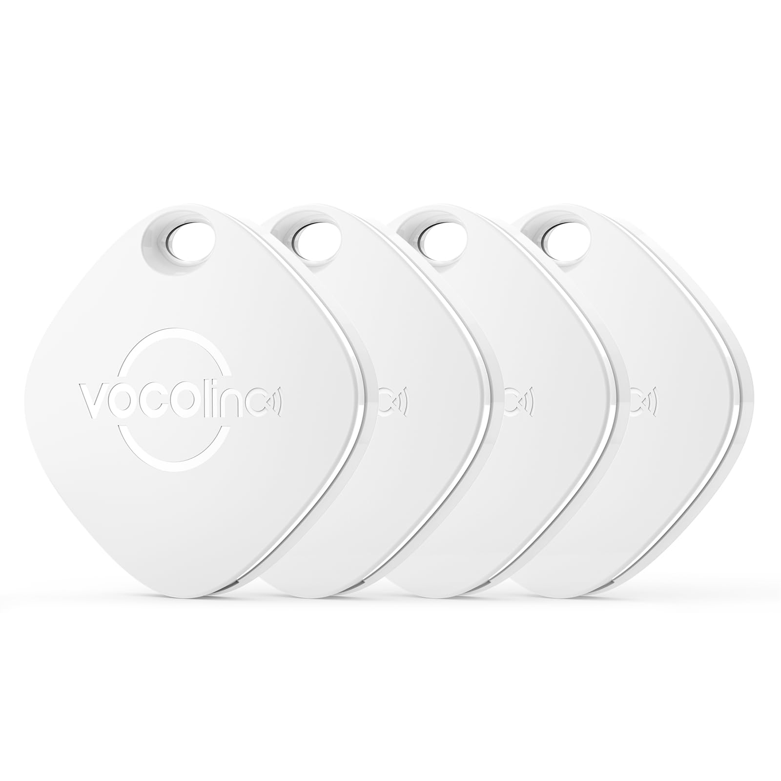 VOCOlinc Key Finder with iPhone displaying Find My app