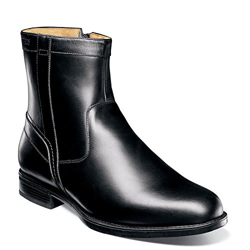 Florsheim Mens Midtown Waterproof Zipper Black Boot - 11.5 D