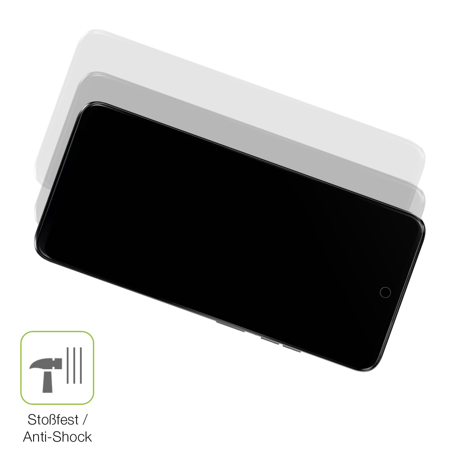 Dipos Pellicola Protettiva Antiriflesso Per Motorola Moto One Hyper - Opaca, Anti-impronta, Taglio Laser, Made In Germany