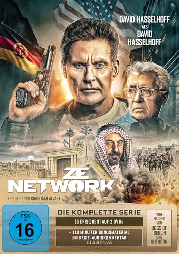 DVD de ZE NETWORK con David Hasselhoff en una comedia imperdible 2