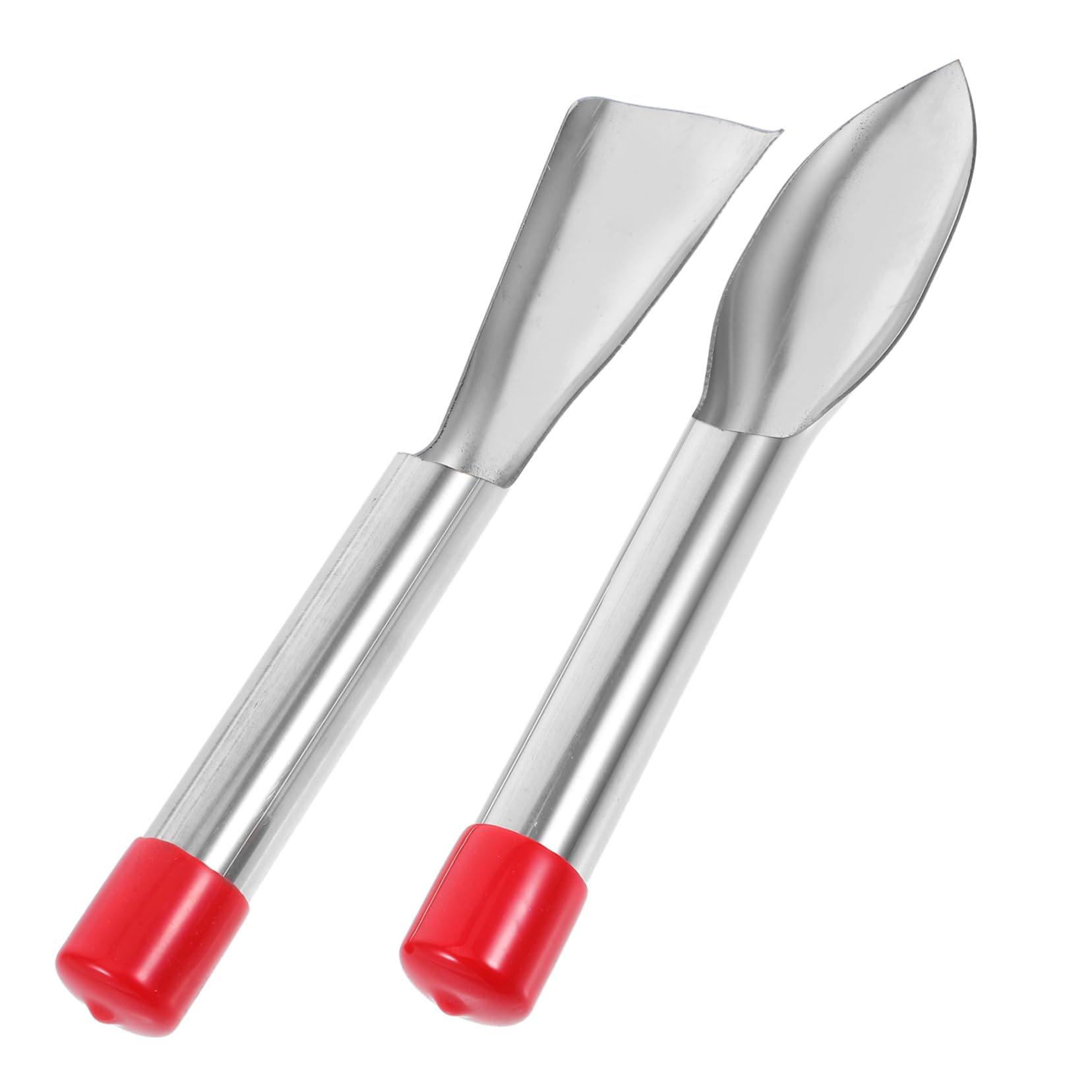 SUPVOX Stainless Steel Garden Shovel for Potting 2 Pack Succulent Plants Tool Kit Garden Shovel Multi-use