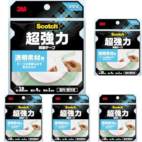 3M ʃe[v   fޗp 12mm 4 XRb` STD-12 Z~O (× 5)
