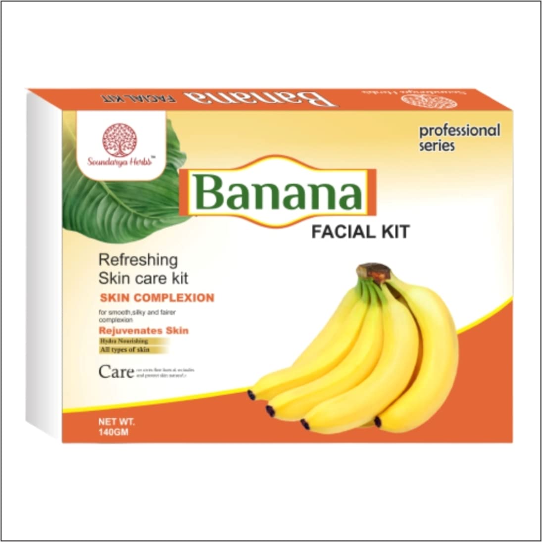 Banana Facial Kit 140g, Mineral & Natural Vitamin Booster For Skin All