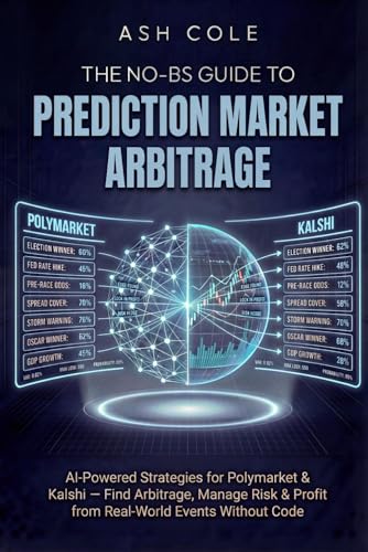 The No-BS Guide to Prediction Market Arbitrage: AI-Powered Strategies for Polymarket & Kalshi — Find Arbitrage, Manage Risk & Profit from Real-World Events Without Code (The No-BS AI Playbooks)