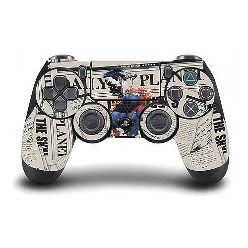 Autocollant vinyle Superman pour console PS4 Pro et manette DualShock 4 - 5