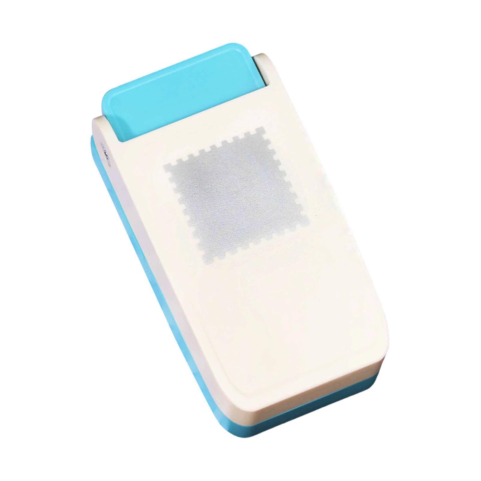 Troqueladora cuadrada para cartulina, herramienta de borde con forma de troquel, adecuada para manualidades, álbumes creativos personalizados, 10 papeles con purpurina