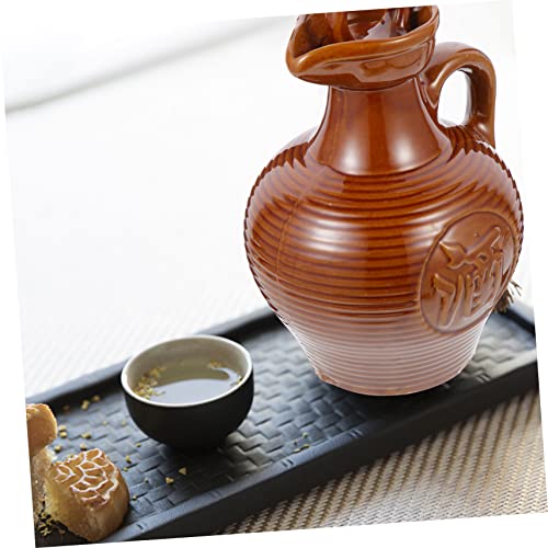 Pot à Vin en Céramique 500ml Carafe Élégante pour Repas en Restaurant - 7