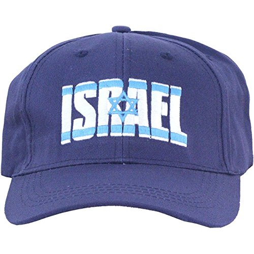 NANA GIFTSIsrael Hat, Israel Flag Embroidery Blue, Blue, One size