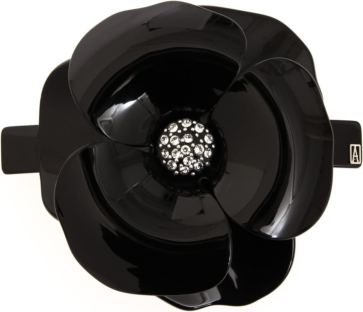 [アレクサンドル ドゥ パリ] バレッタ CAMELIAS CLASSIQUES BARRETTE 8cm AA8-11886-18